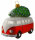 VW Bus Transporter mit Tannenbaum