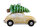 VW Käfer beige Official Licensed Produkt mit Tannenbaum